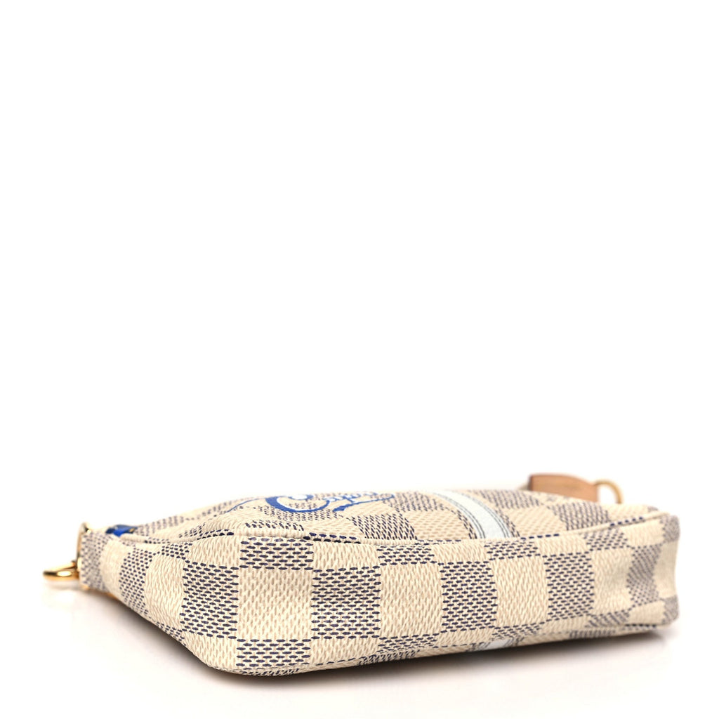 Damier Azur Summer Trunks Capri Mini Pochette Accessories