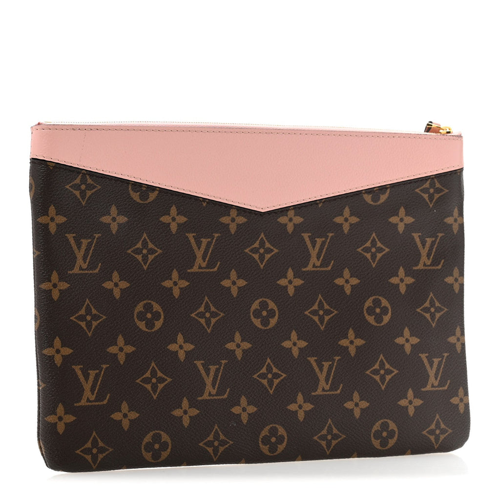 Monogram Daily Pouch Rose Poudre