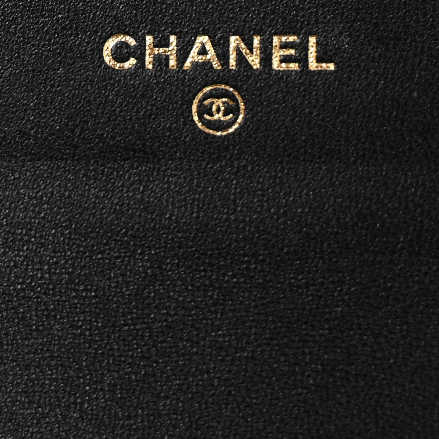 Lambskin Quilted Flap  Holder With Cuff L Black