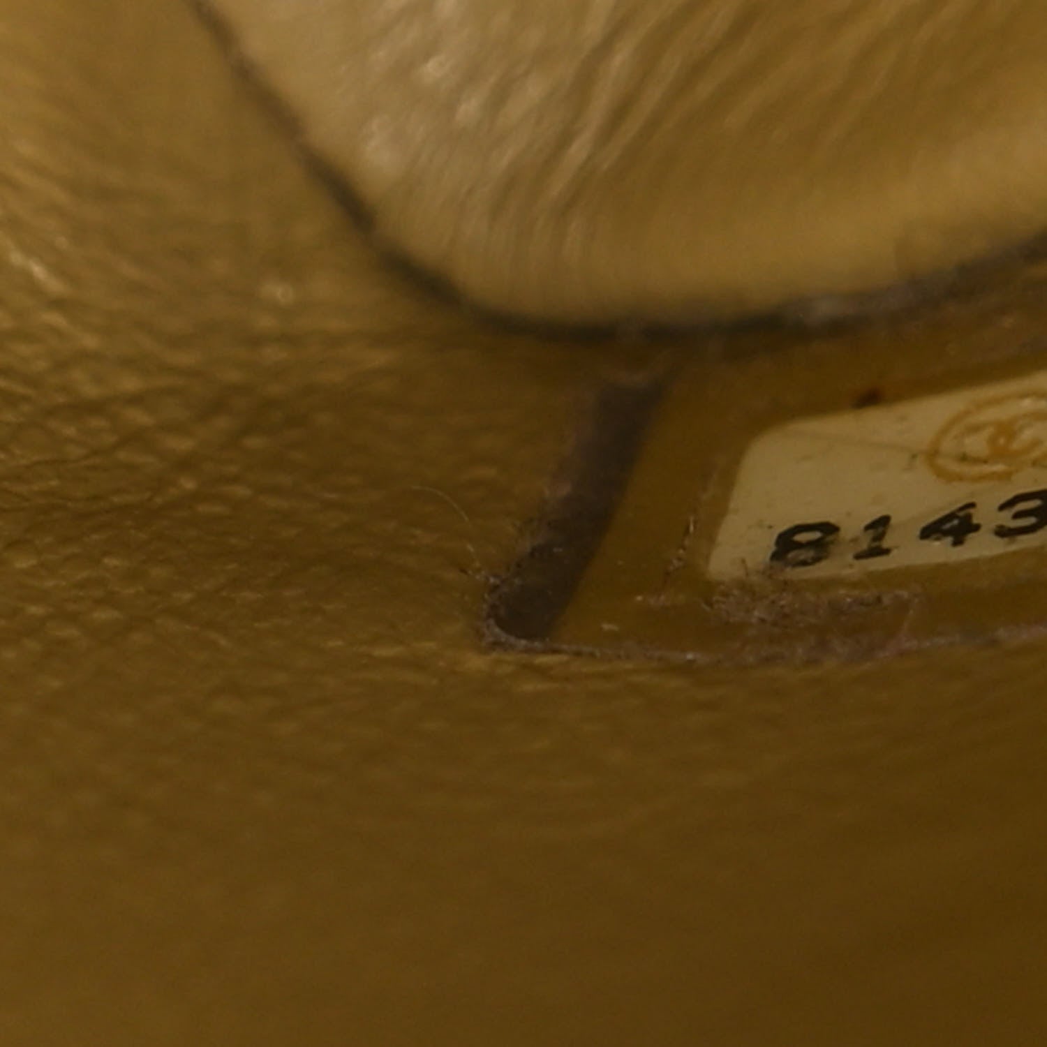 Caviar Quilted Medallion Tote Beige