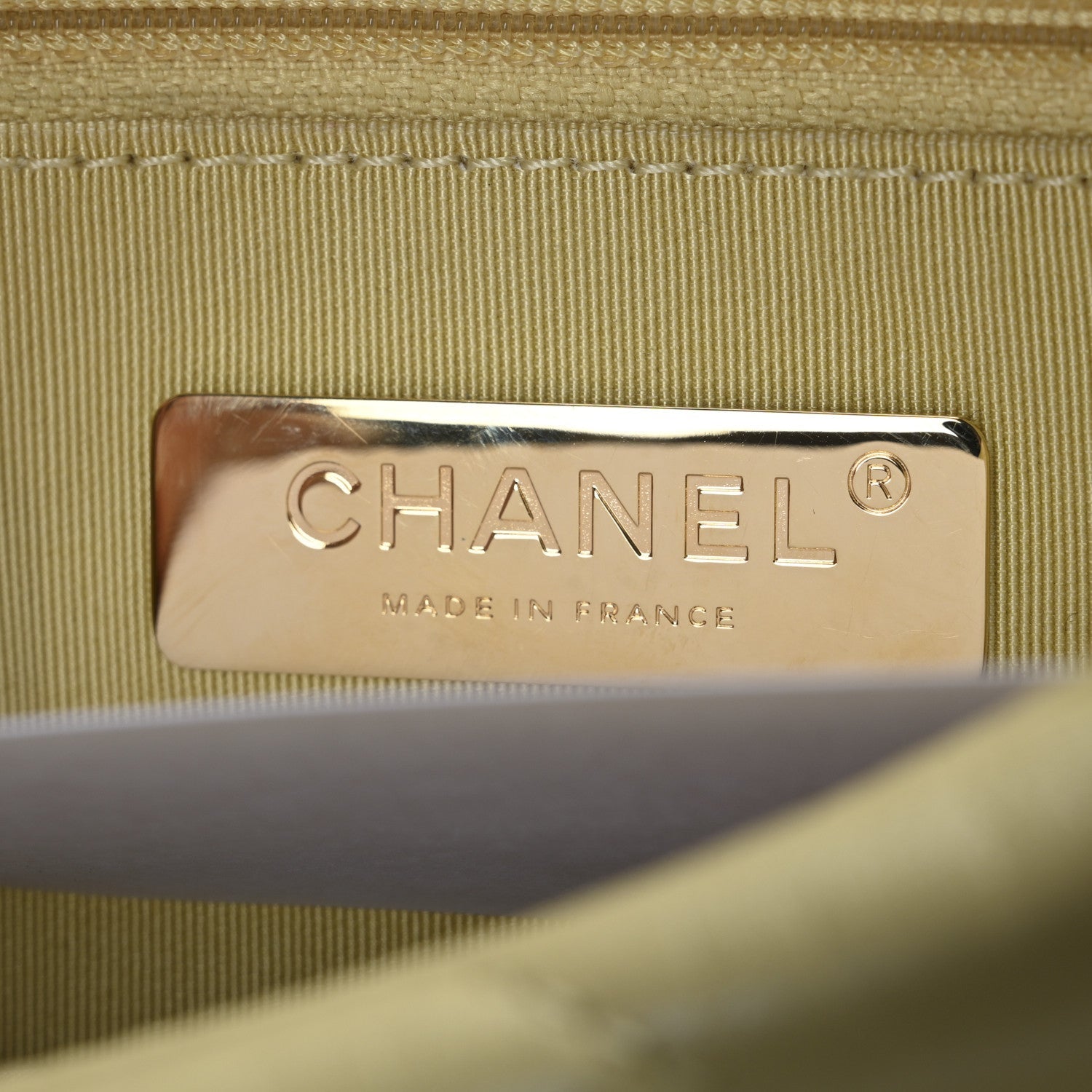 Lambskin Quilted Medium Chanel 19 Flap Yellow