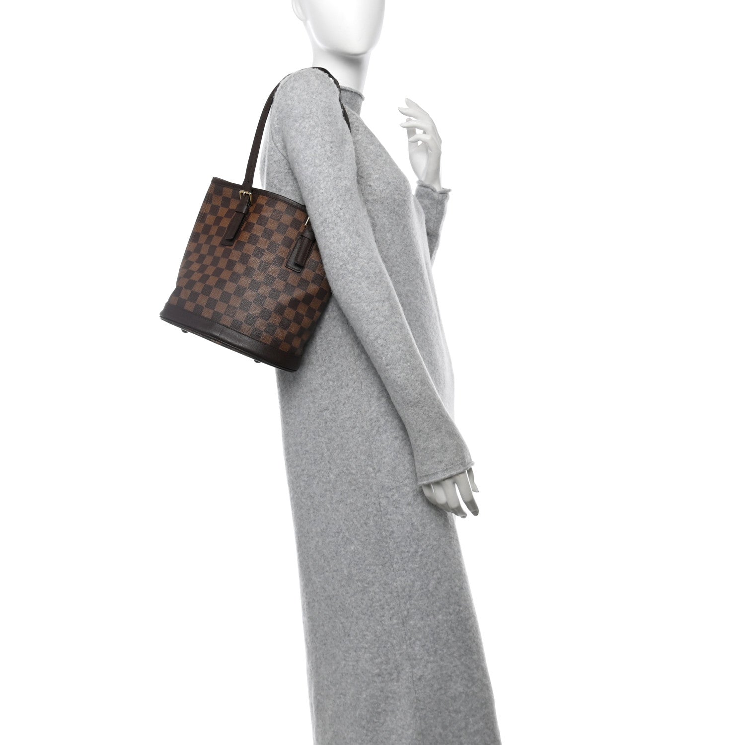 Damier Ebene Marais Bucket 23