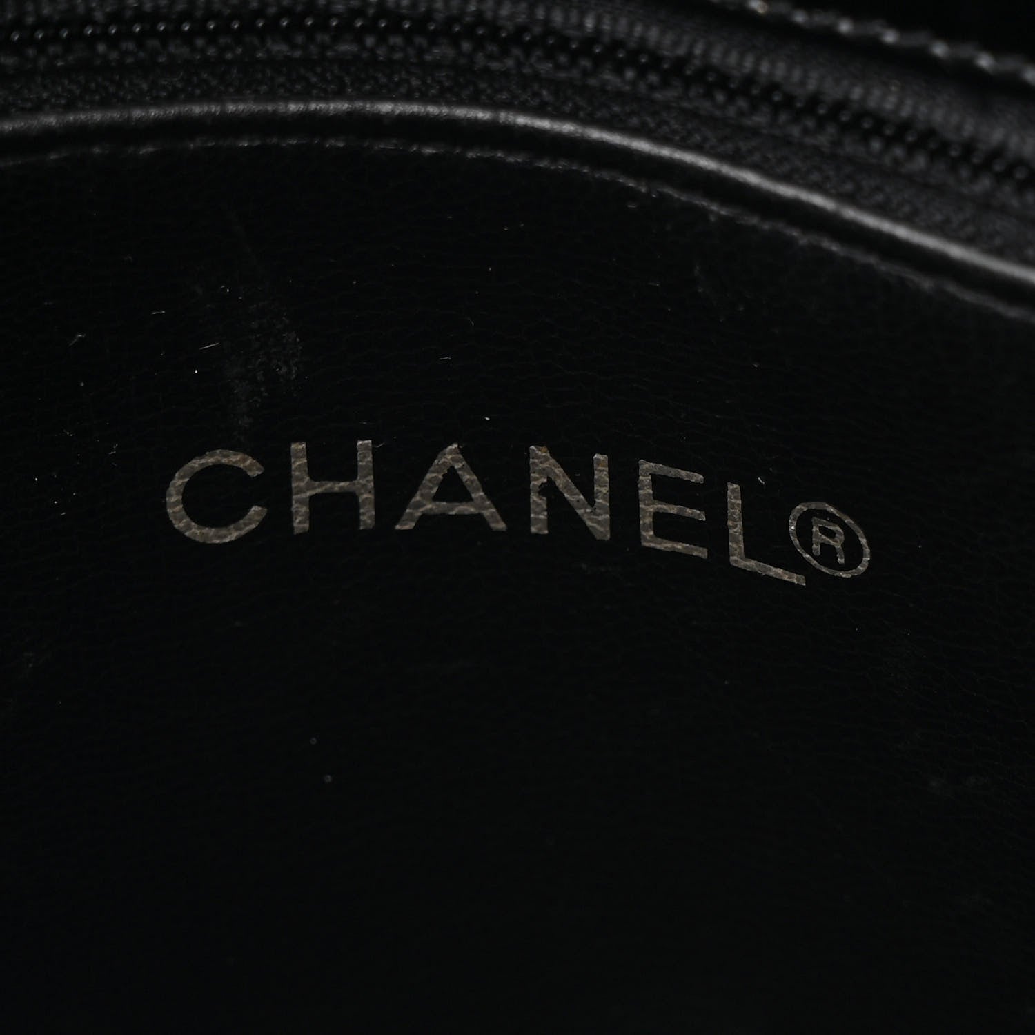 Patent Quilted Tote Black
