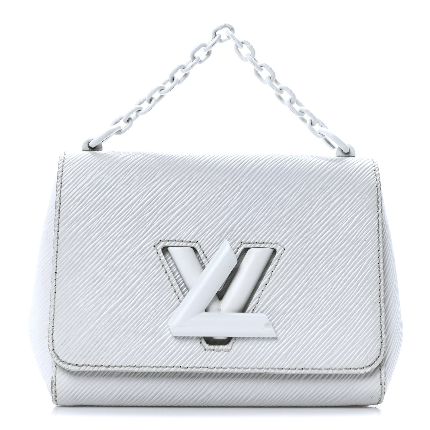Epi Twist Shoulder Bag PM White