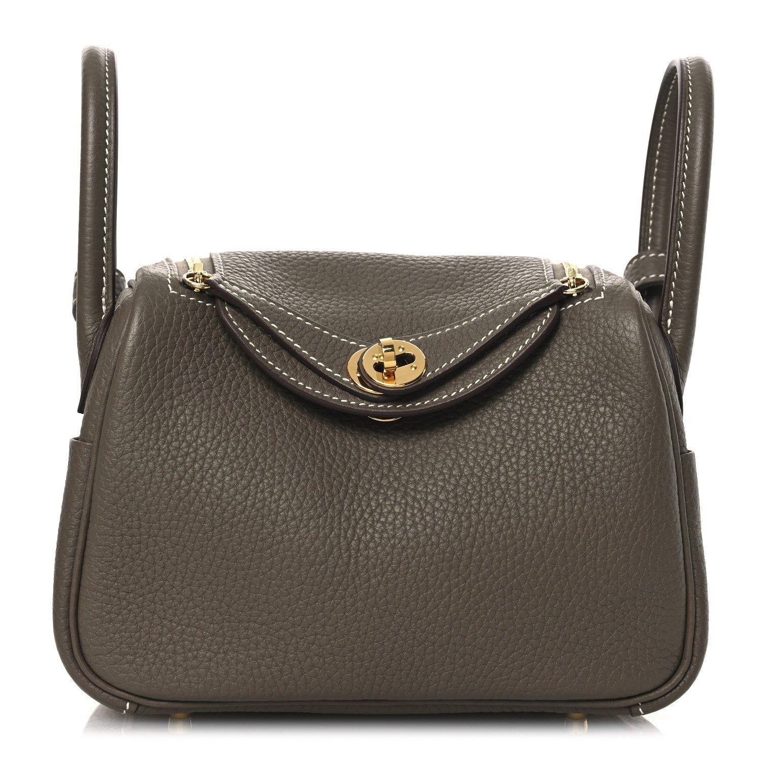 Taurillon Clemence Mini Lindy 20 Etoupe