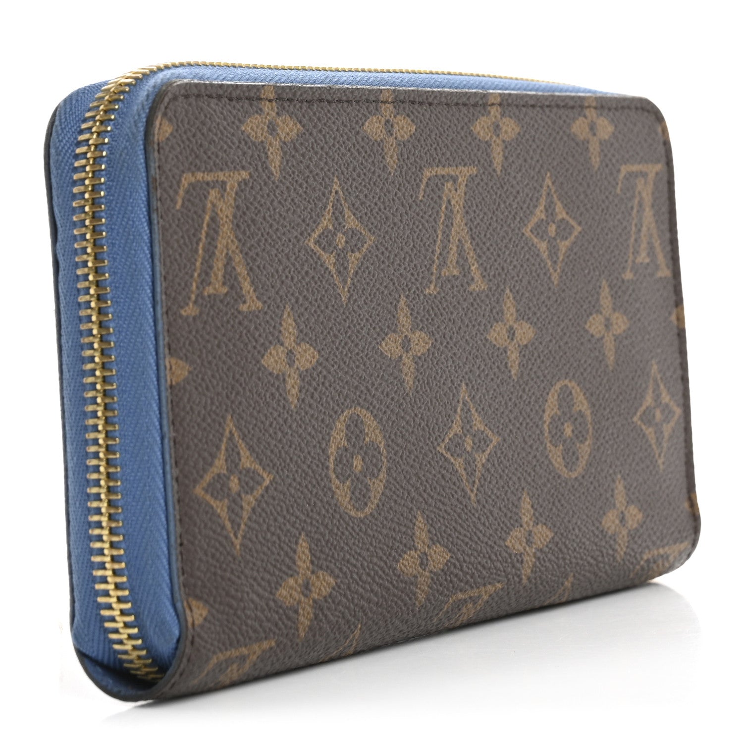 Monogram Zippy Wallet Blue Jean
