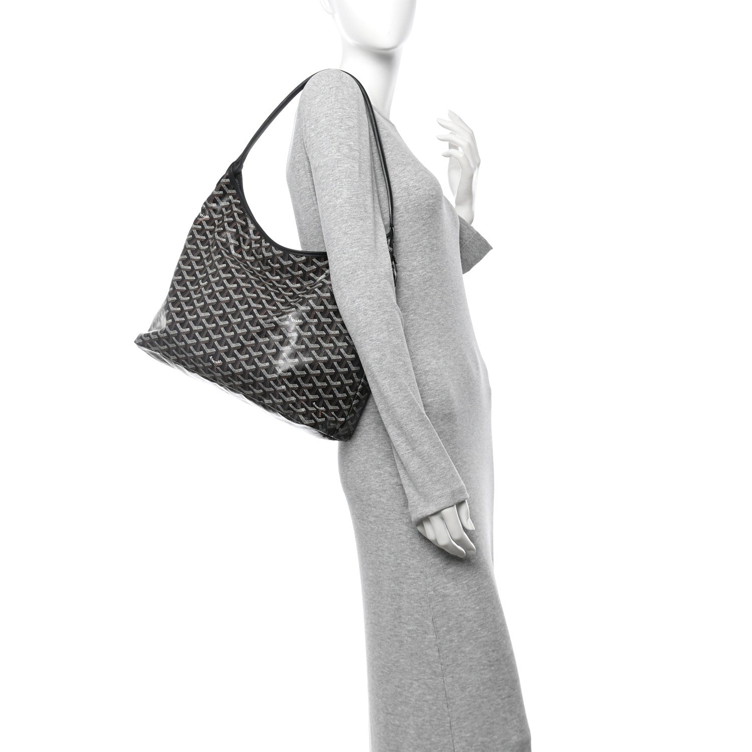 Goyardine Boheme Hobo Black