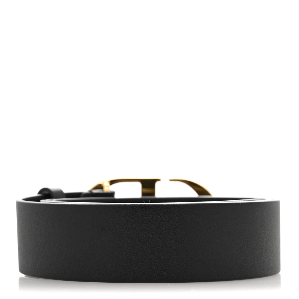 Calfskin 35mm Montaigne Belt 80 32 Black
