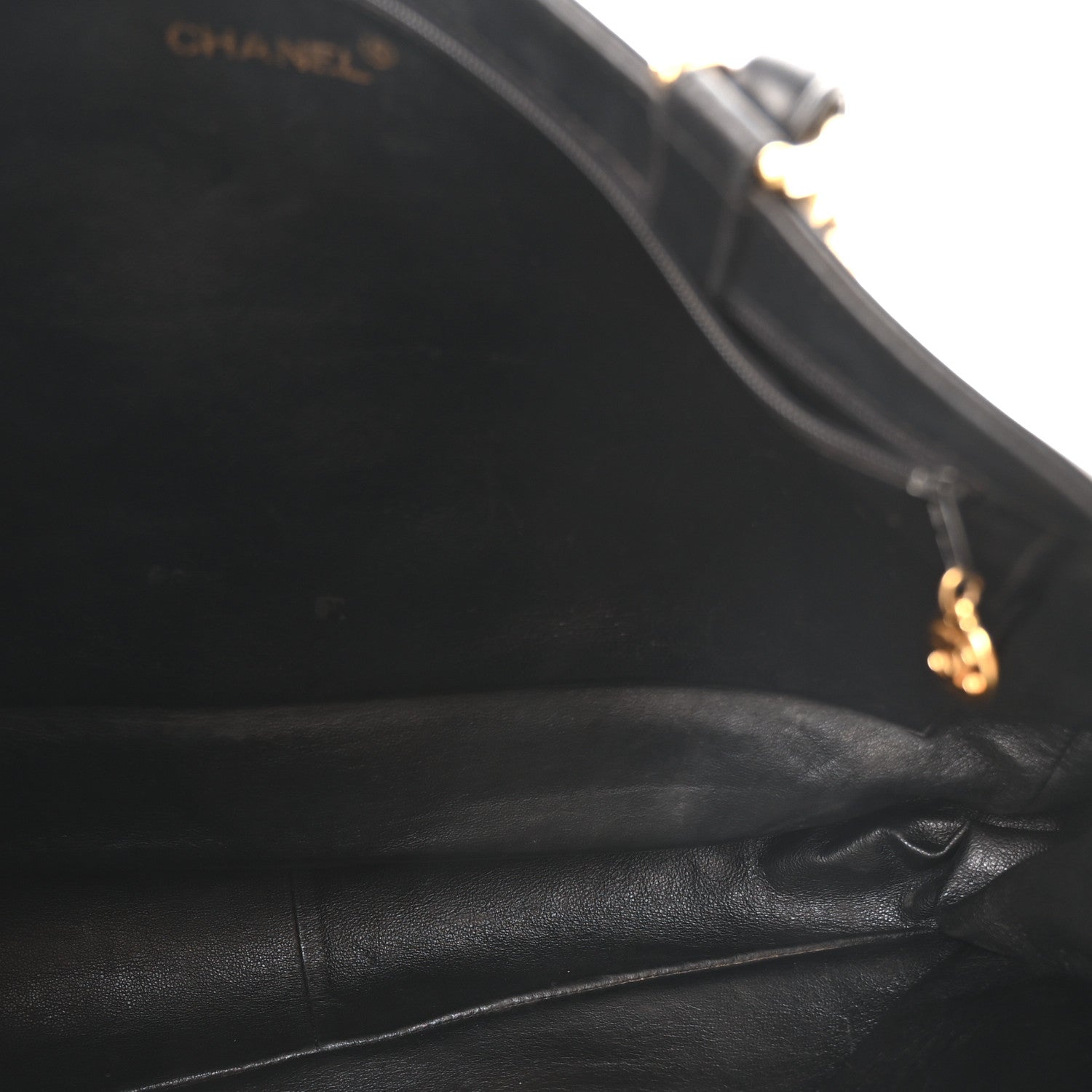 Lambskin CC Tote Black