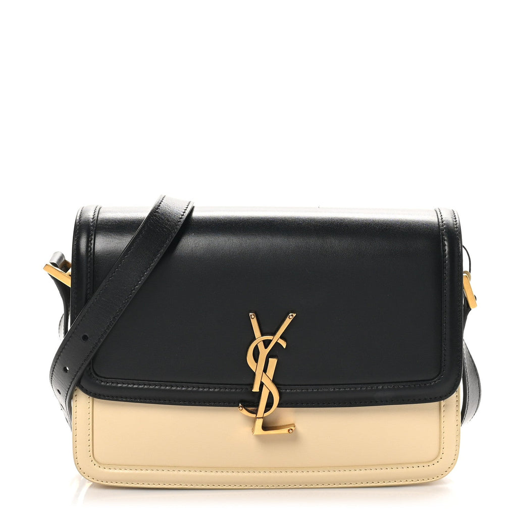 Soft UltraCalfskin Monogram Medium Solferino Satchel Black Burro