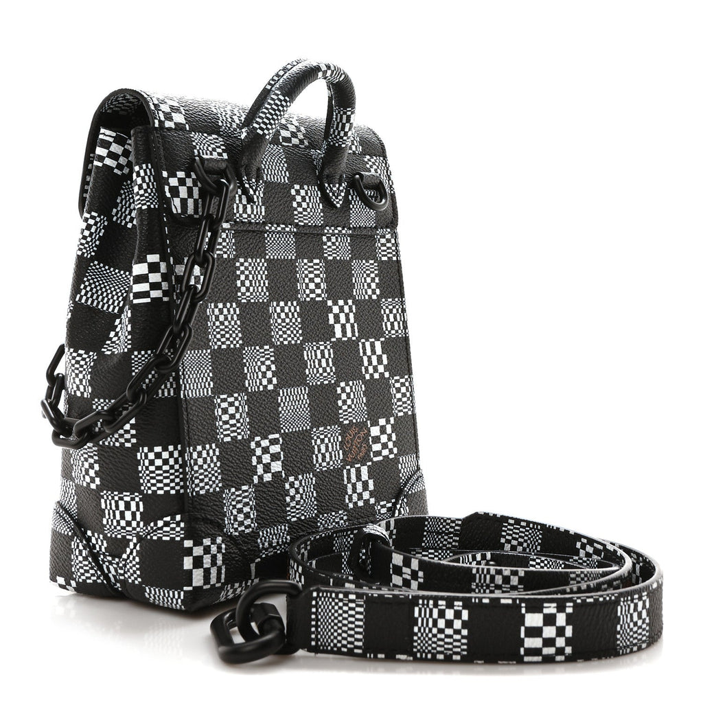 Damier Distorted Steamer XS