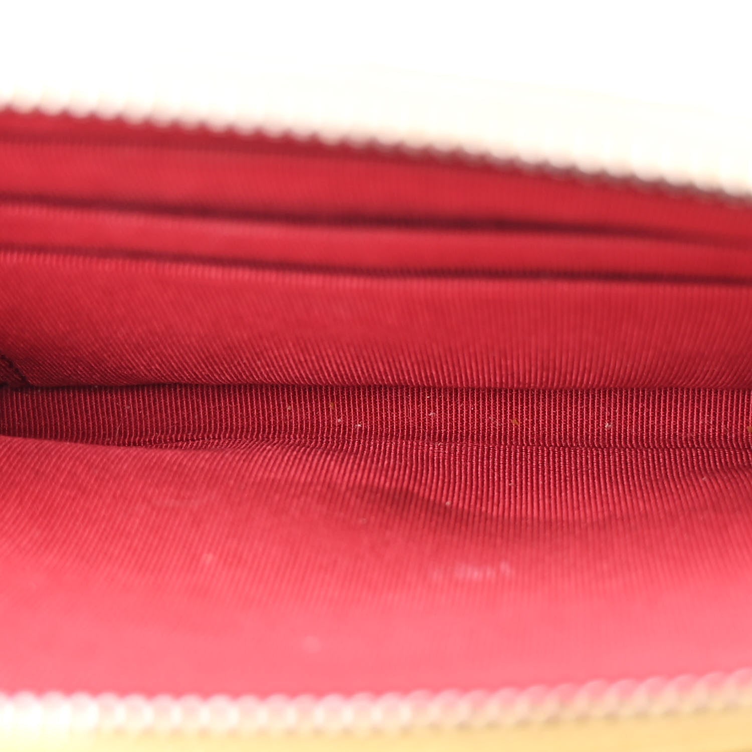 Metallic Aged Calfskin Quilted Small Gabrielle Clutch With Chain Gold