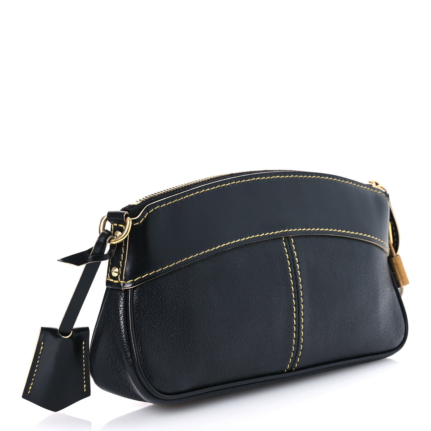 Suhali Lockit Clutch Black