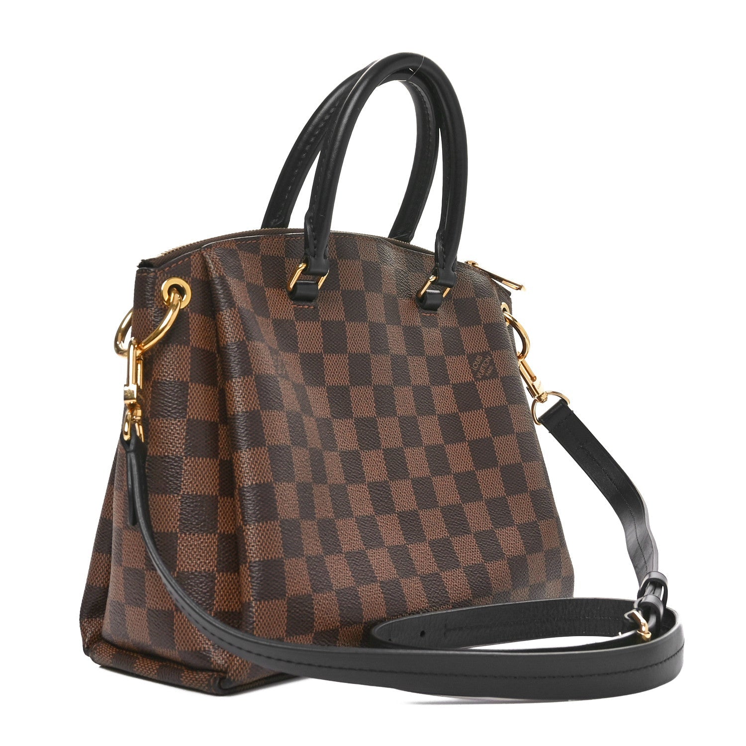 Damier Ebene Odeon Tote PM Black