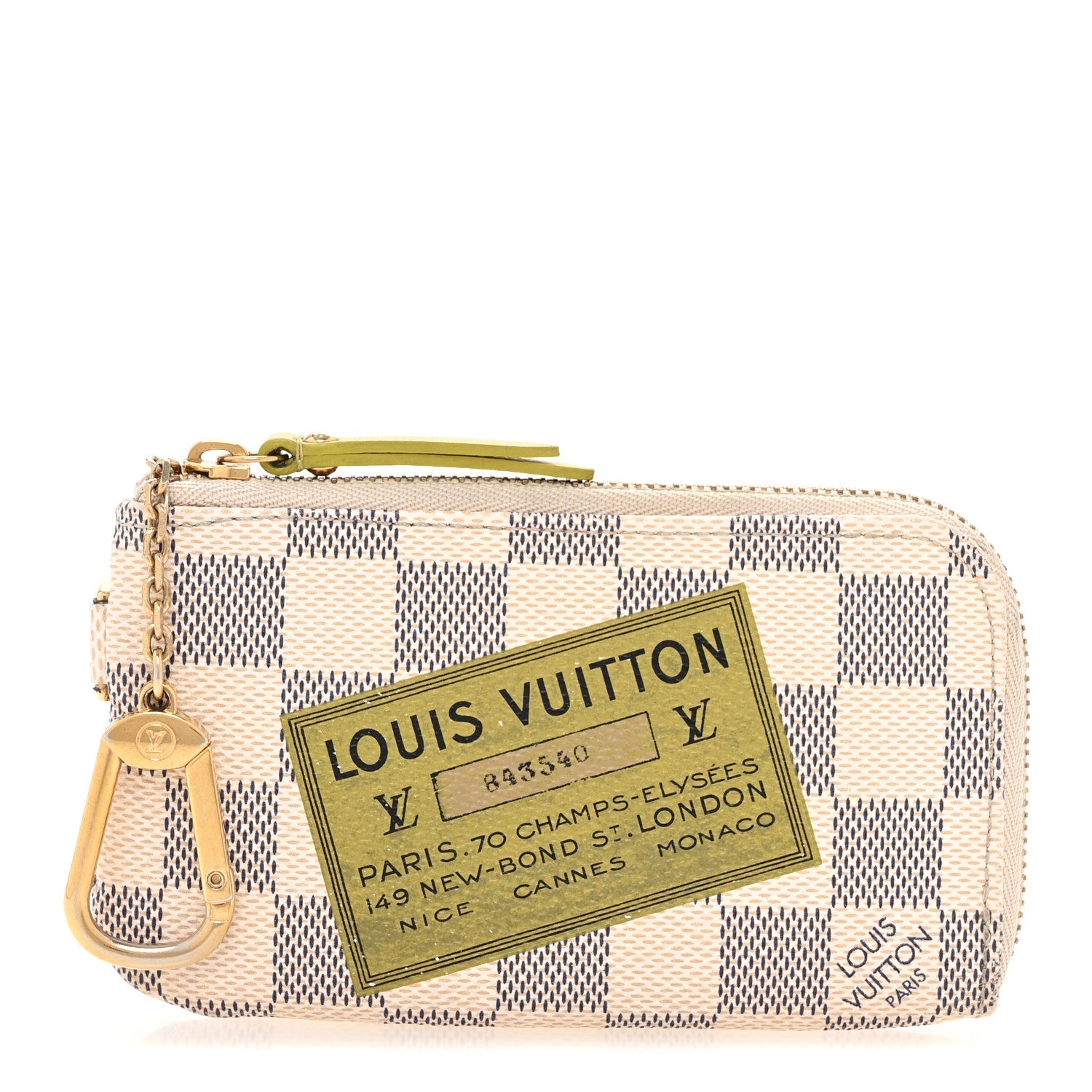 Damier Azur Complice Trunks and Bags Key Pouch