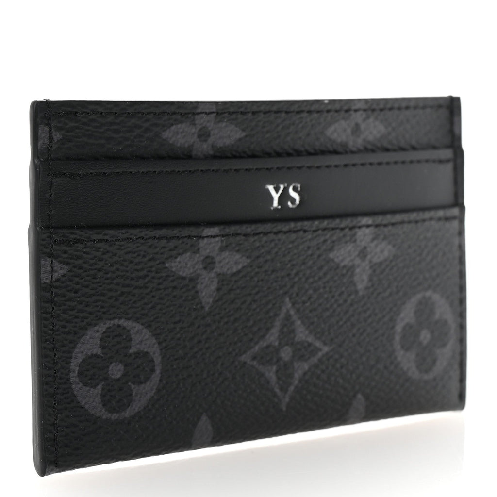 Monogram Eclipse Porte-Cartes Double  Holder