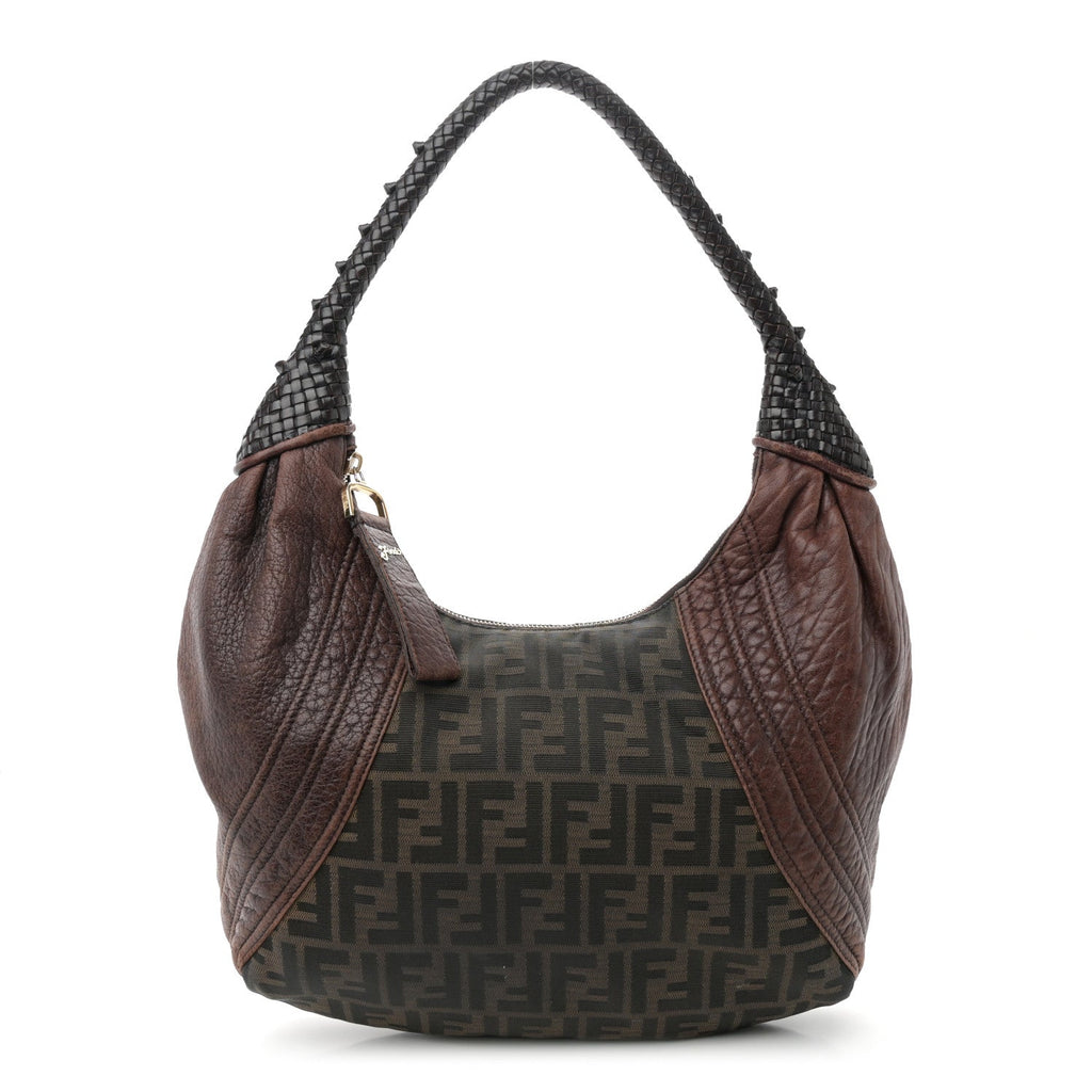 Zucca Nappa Nuvolata Vitello Tortuga Large Spy Hobo