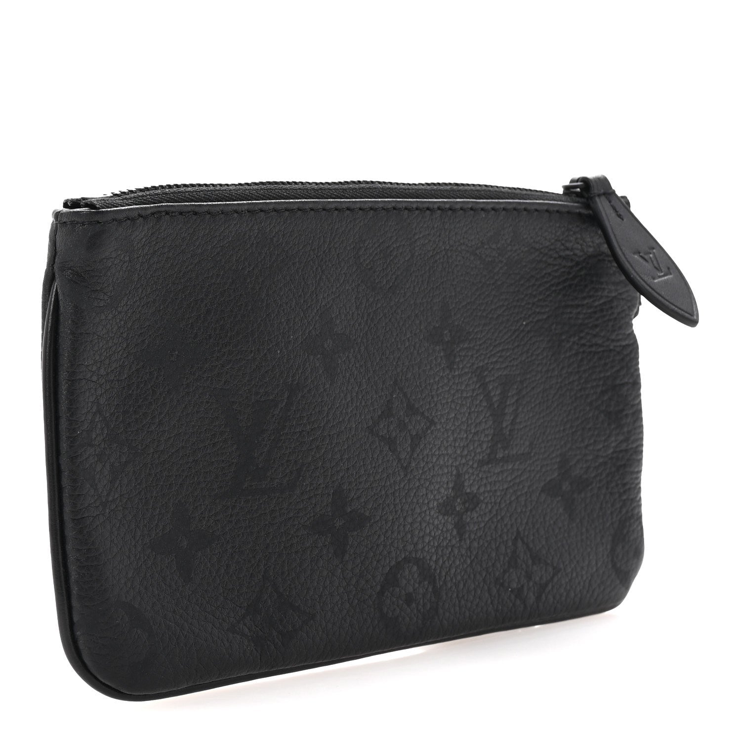 Calfskin Monogram Speedy P9 Bandouliere 30 Pochette Ultra Black