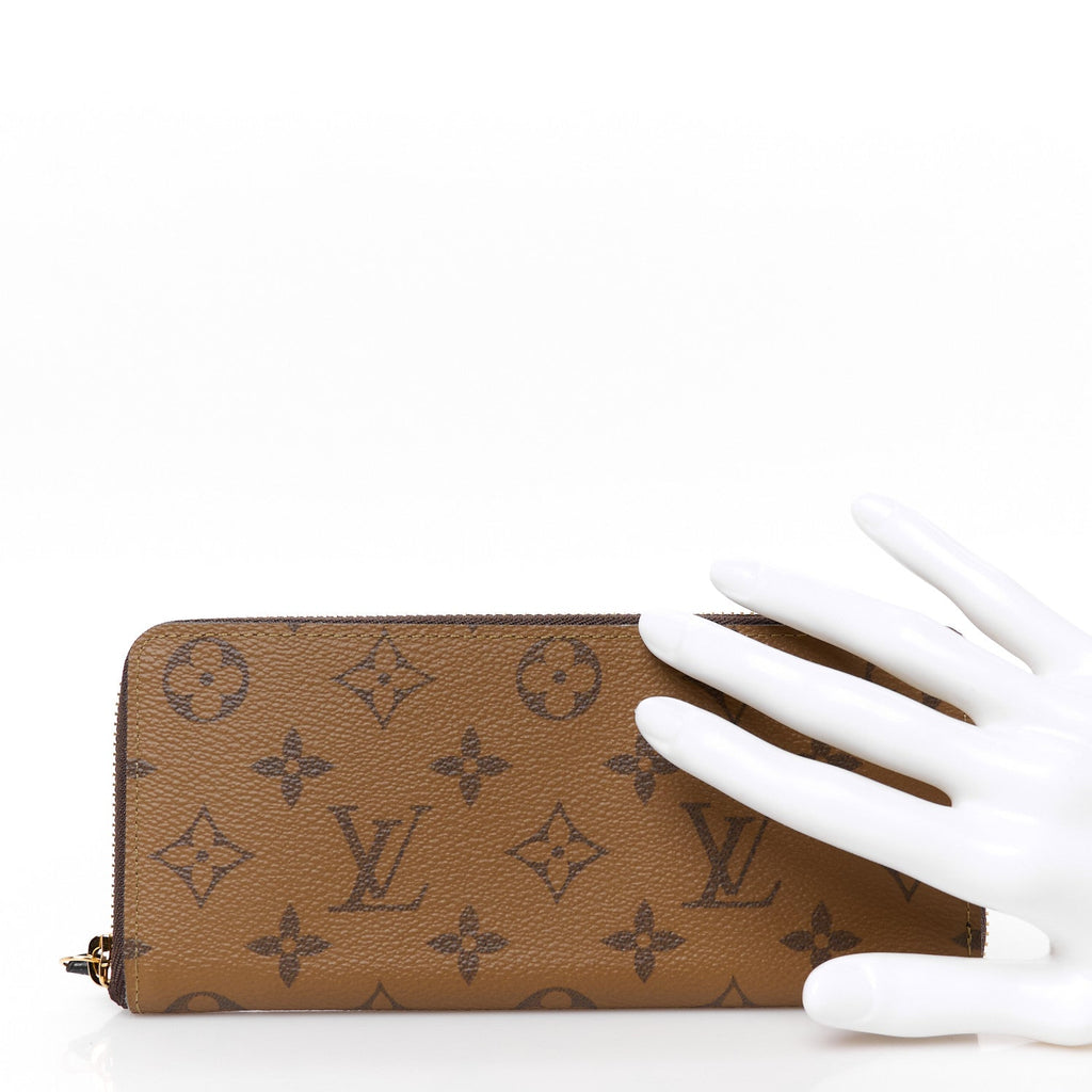 Reverse Monogram Clemence Wallet
