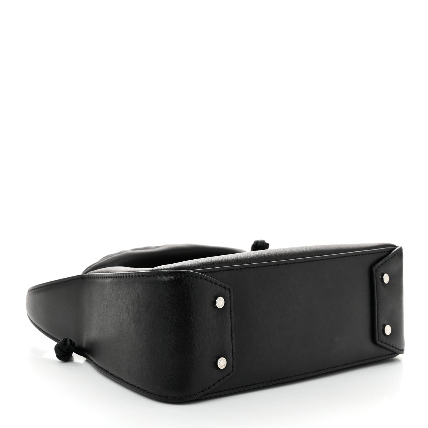 Lambskin Nylon Small Ryan Bag Black