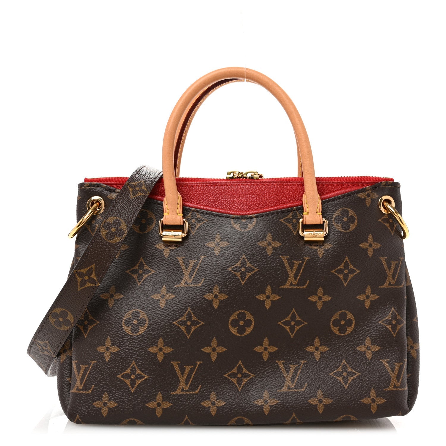 Monogram Pallas BB Cherry