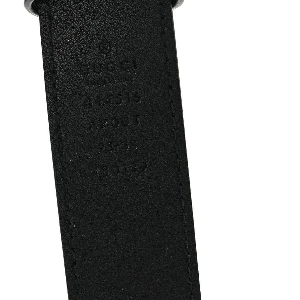Calfskin Double G 30mm Belt 95 38 Black