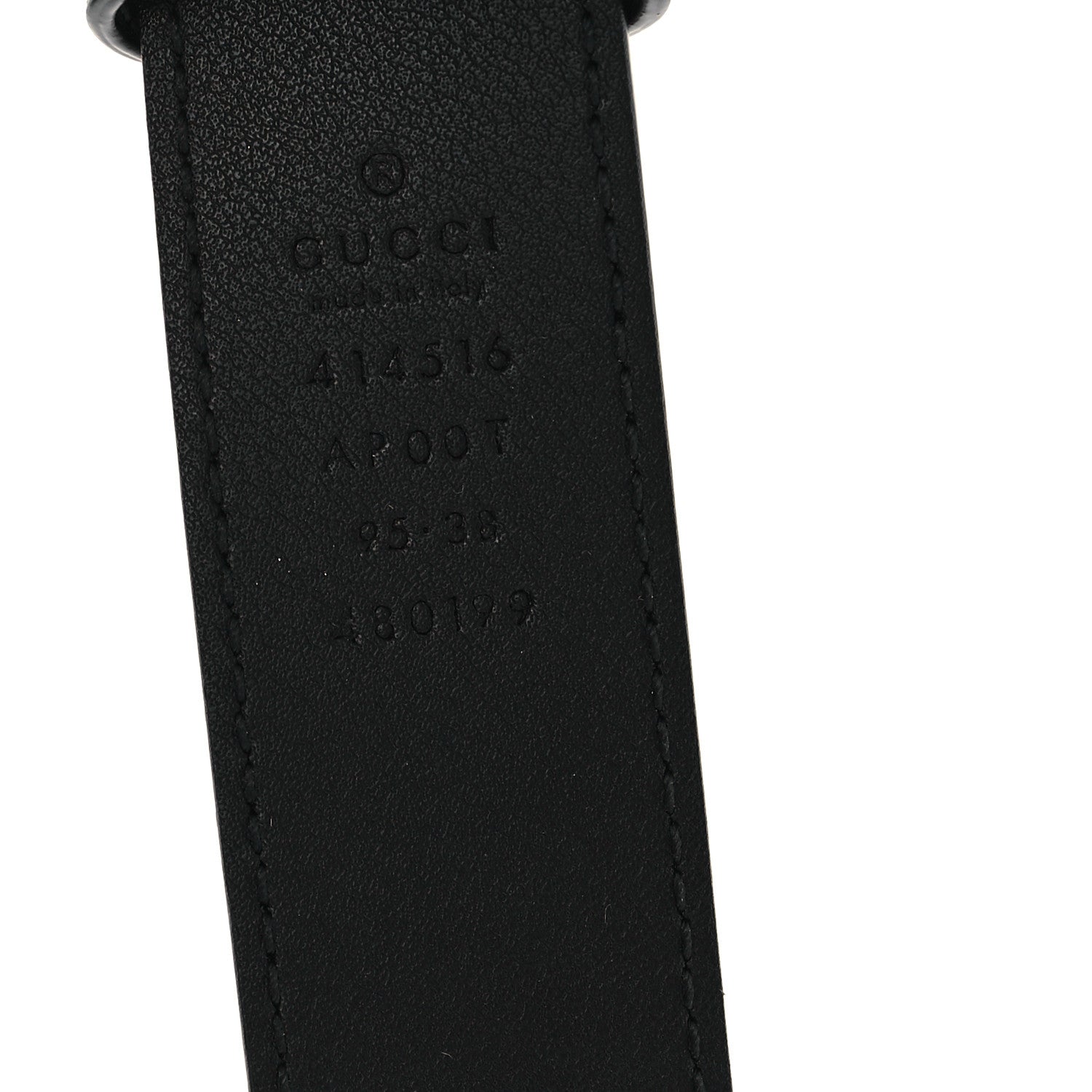 Calfskin Double G 30mm Belt 95 38 Black