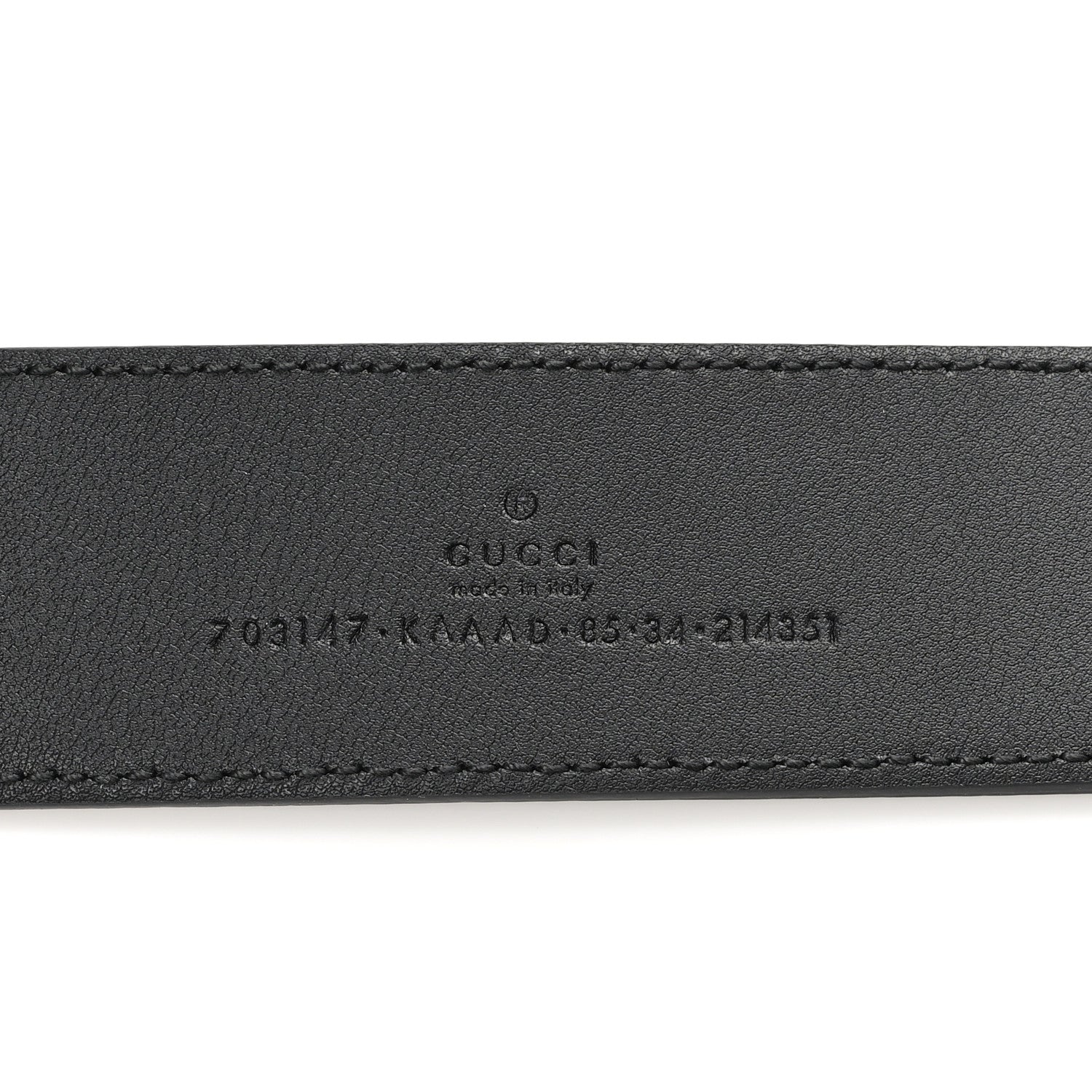 GG Supreme Monogram Blondie 40mm Belt 85 34 Black