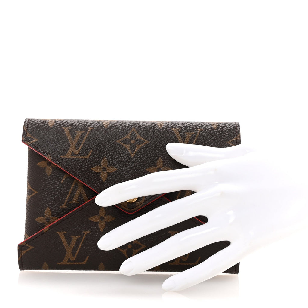 Monogram Medium Kirigami Pochette Insert Coquelicot
