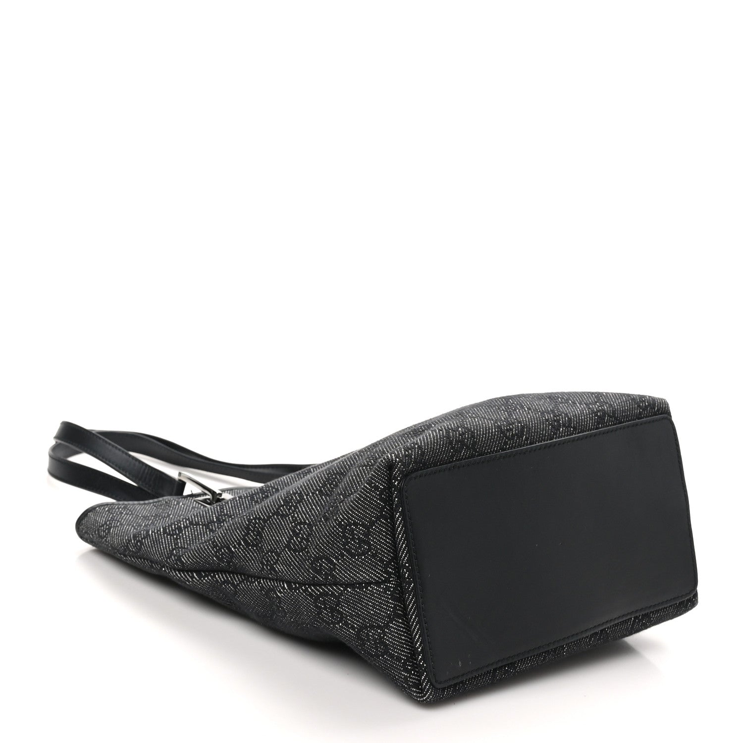 Monogram Small Bucket Tote Black