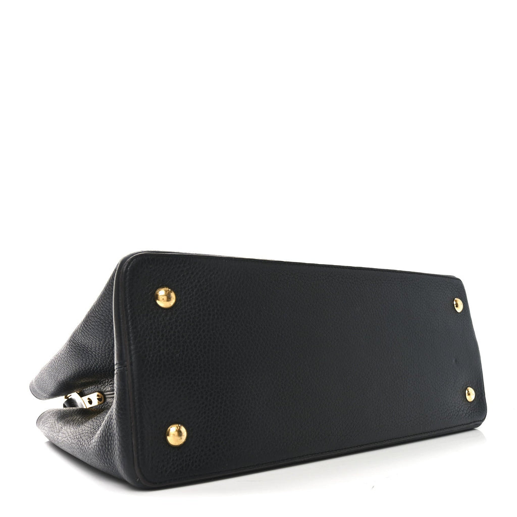 Taurillon Capucines GM Black