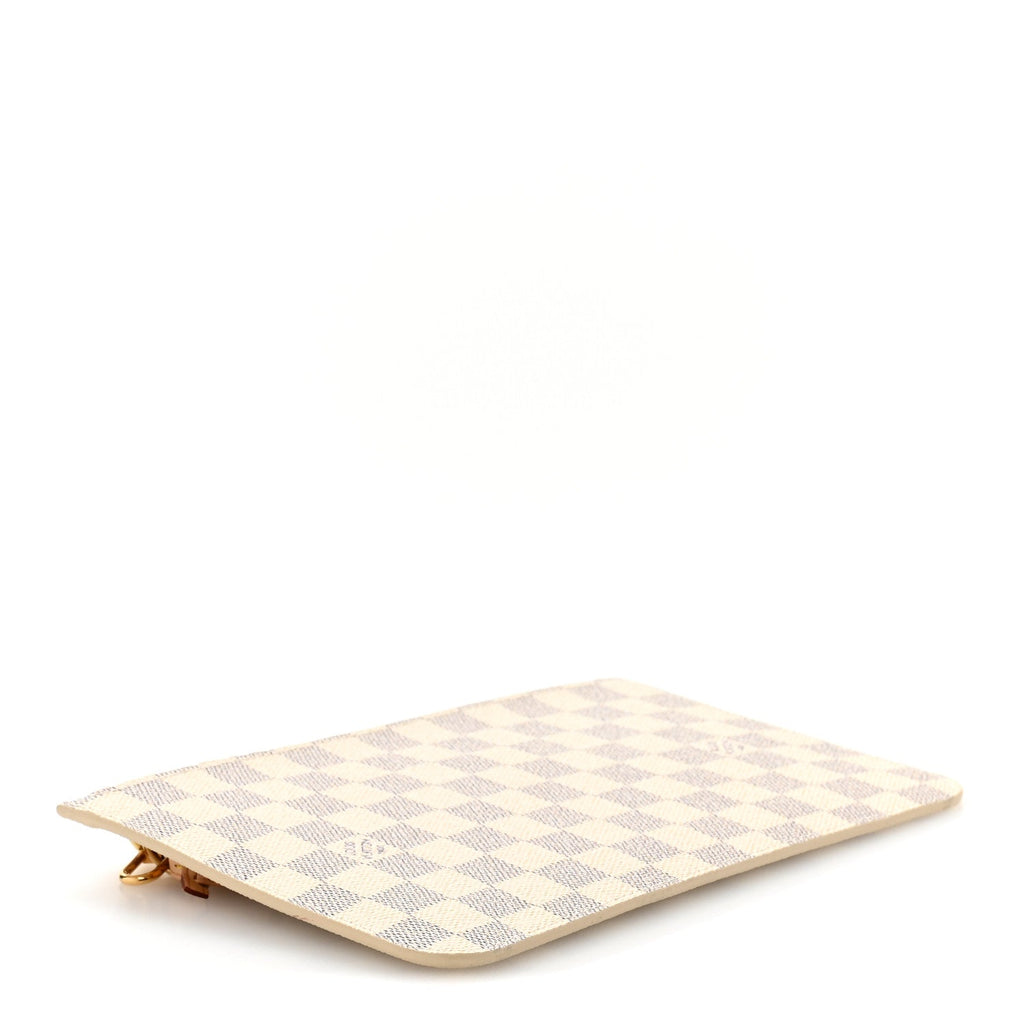 Damier Azur Neverfull MM GM Pochette Rose Ballerine