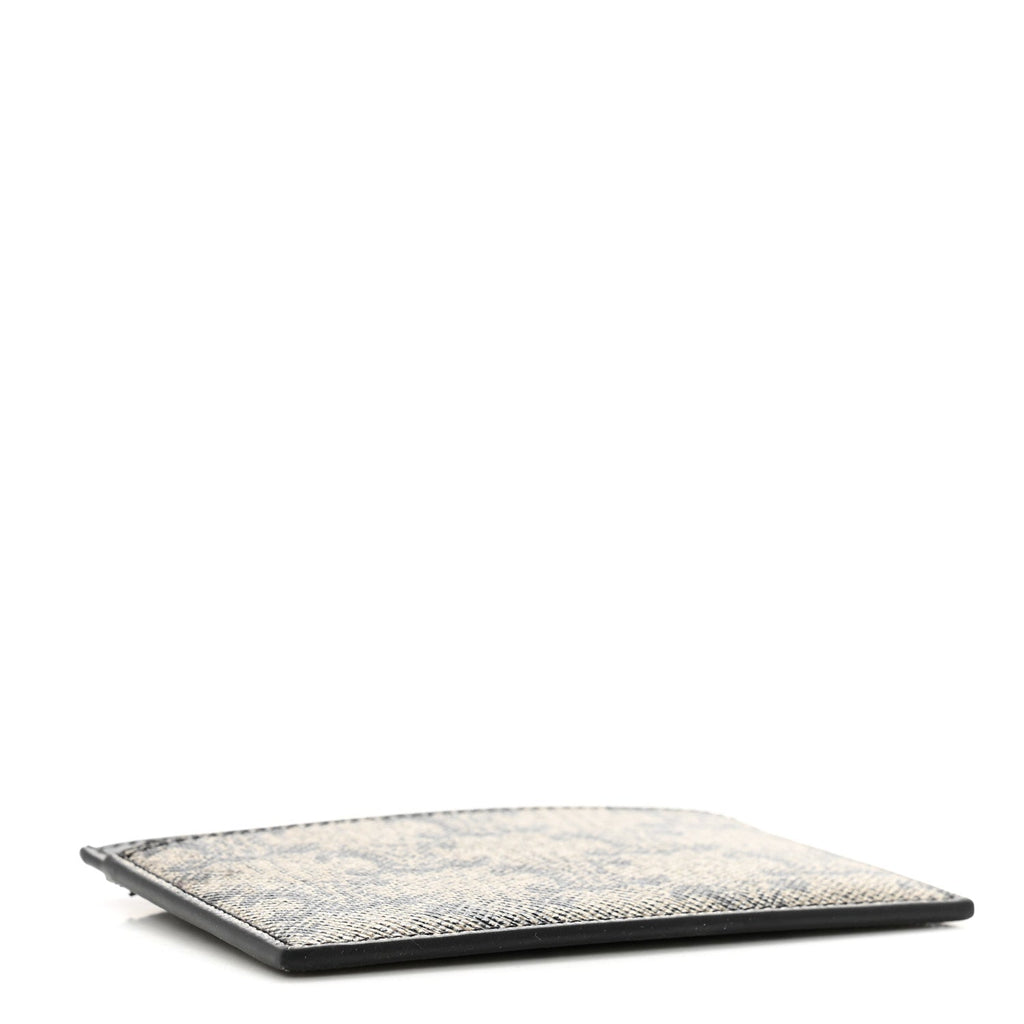 Triomphe Canvas  Holder Beige Black