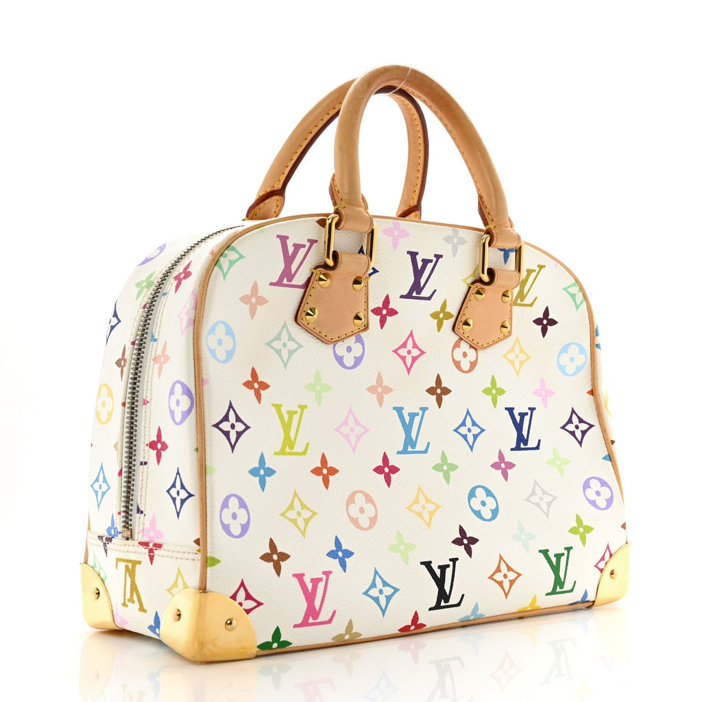 Monogram Multicolor Trouville White