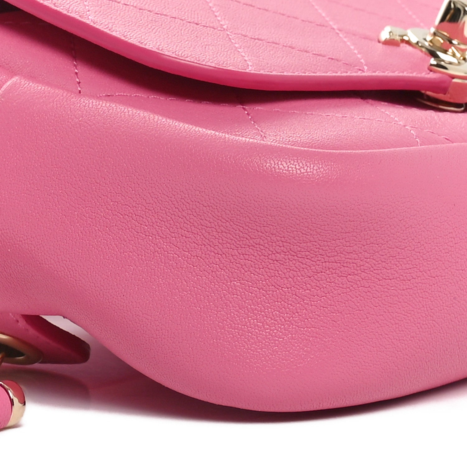 Goatksin Quilted Casual Trip Waist Bag Pink
