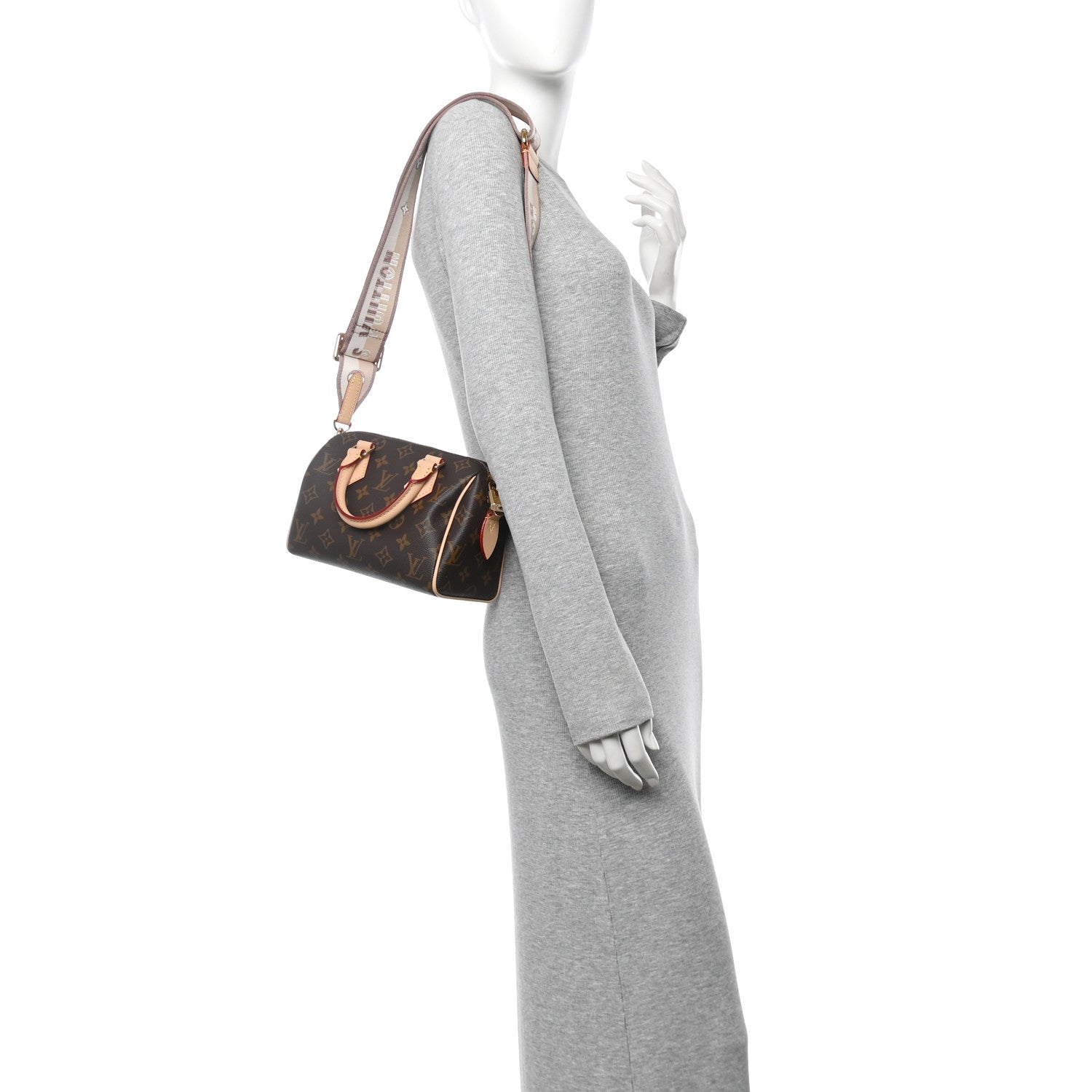 Monogram Speedy Bandouliere 20 Beige