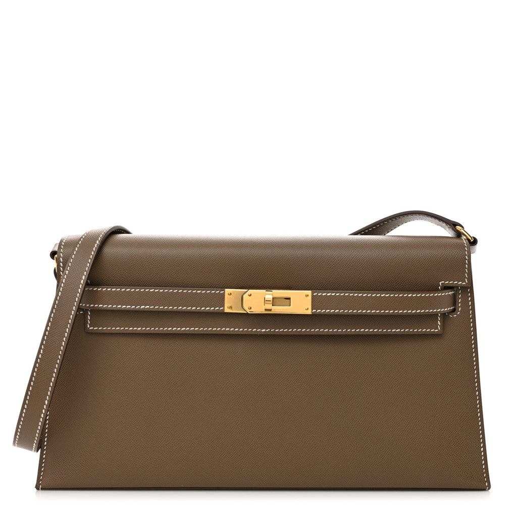 Madame Calfskin Kelly Elan Etoupe