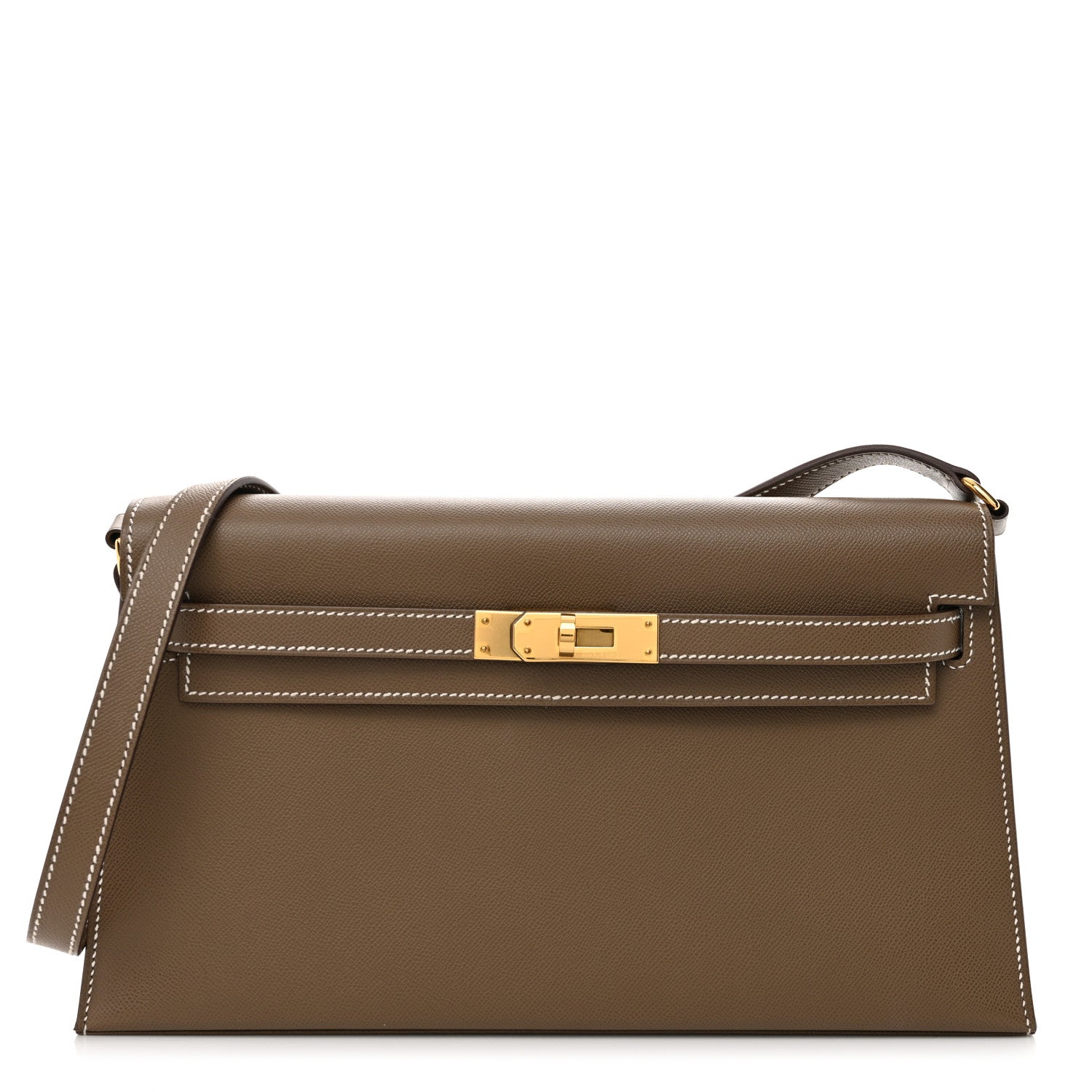 Madame Calfskin Kelly Elan Etoupe