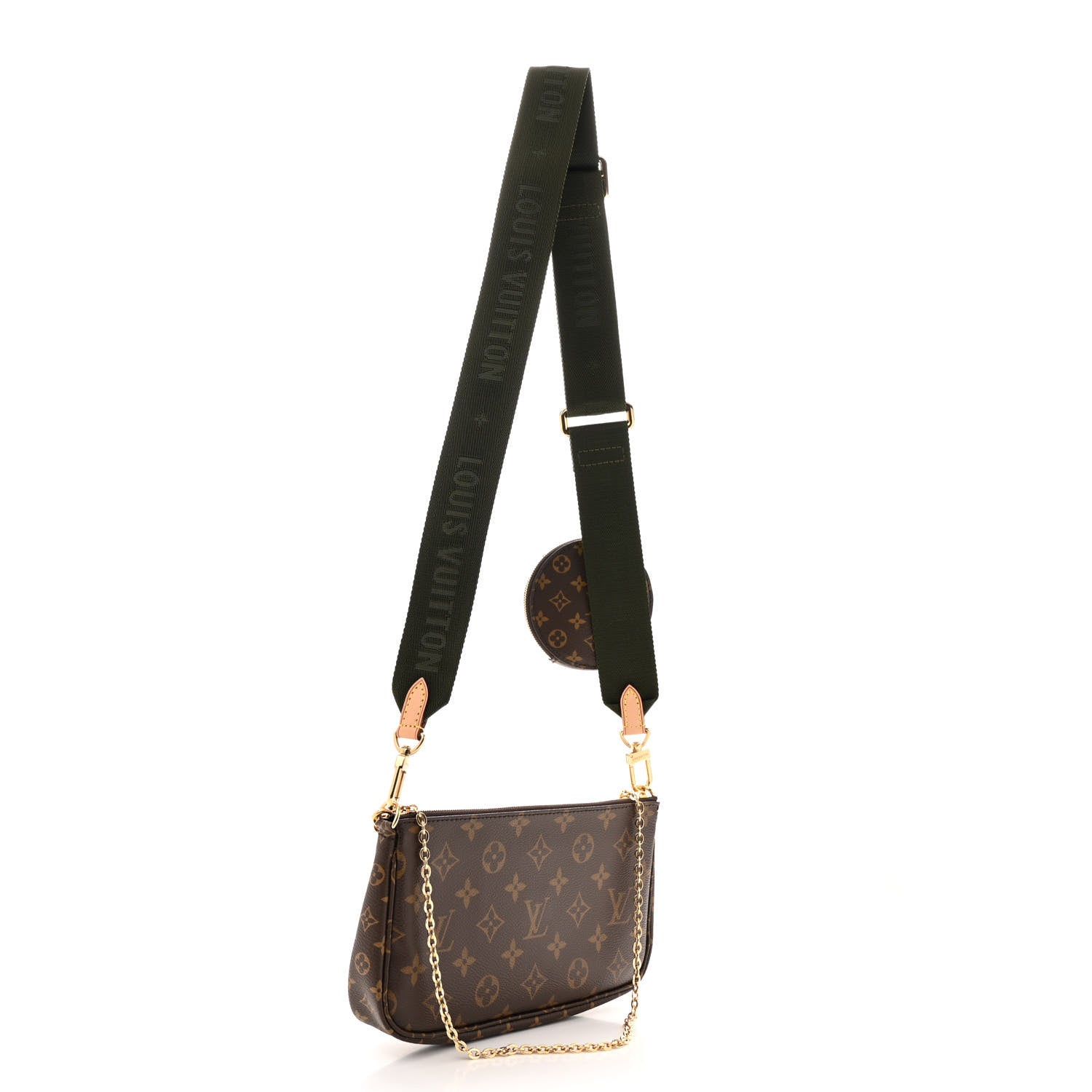 Monogram Multi Pochette Accessories Kaki