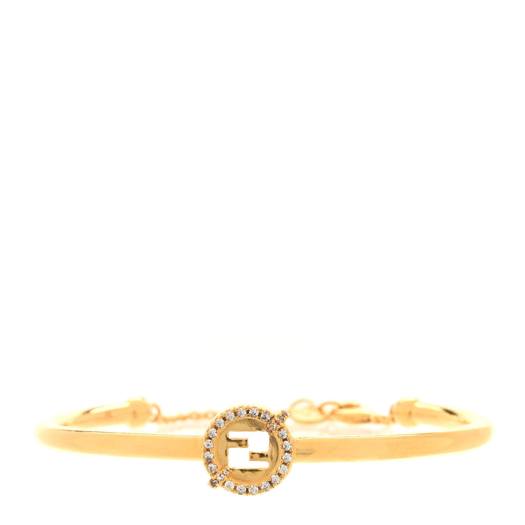 Metal Crystal EverRound Bracelet Gold