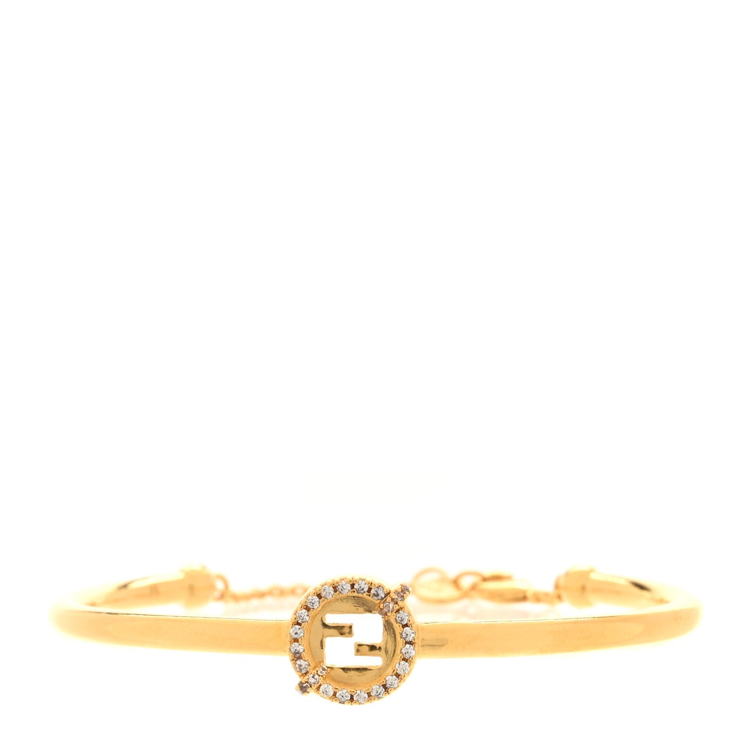 Metal Crystal EverRound Bracelet Gold