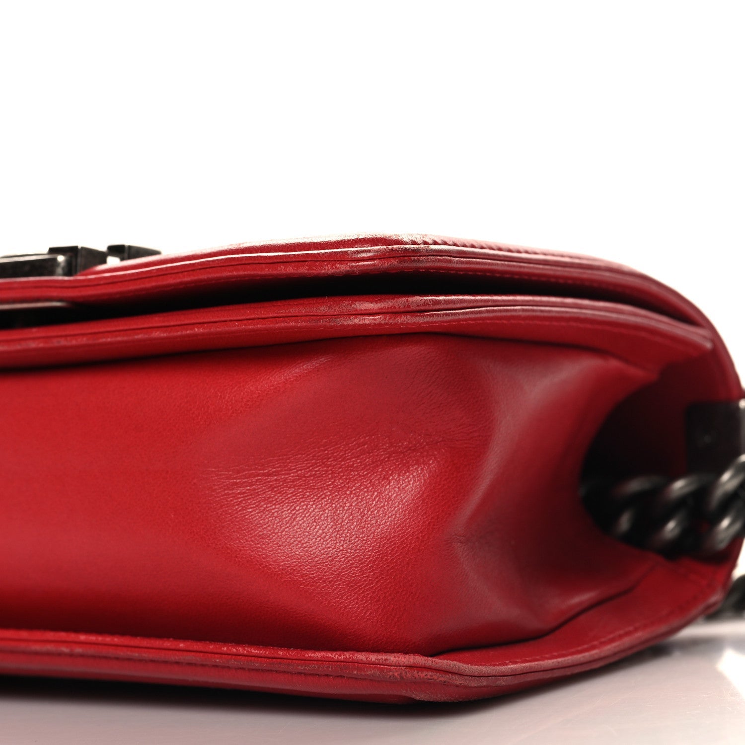 Galuchat Stingray Small Boy Flap Red