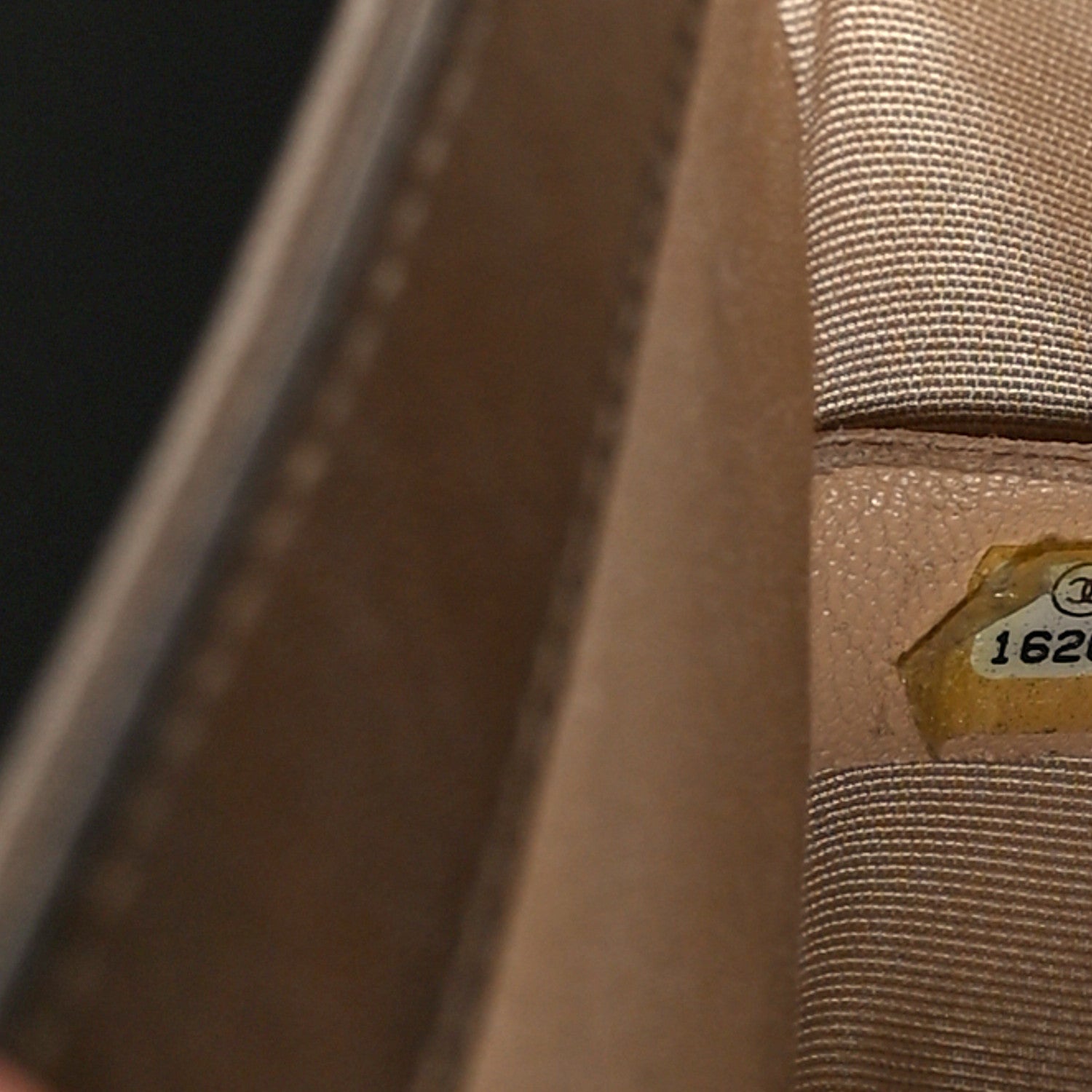 Metallic Calfskin Quilted Small Boy Flap Gold