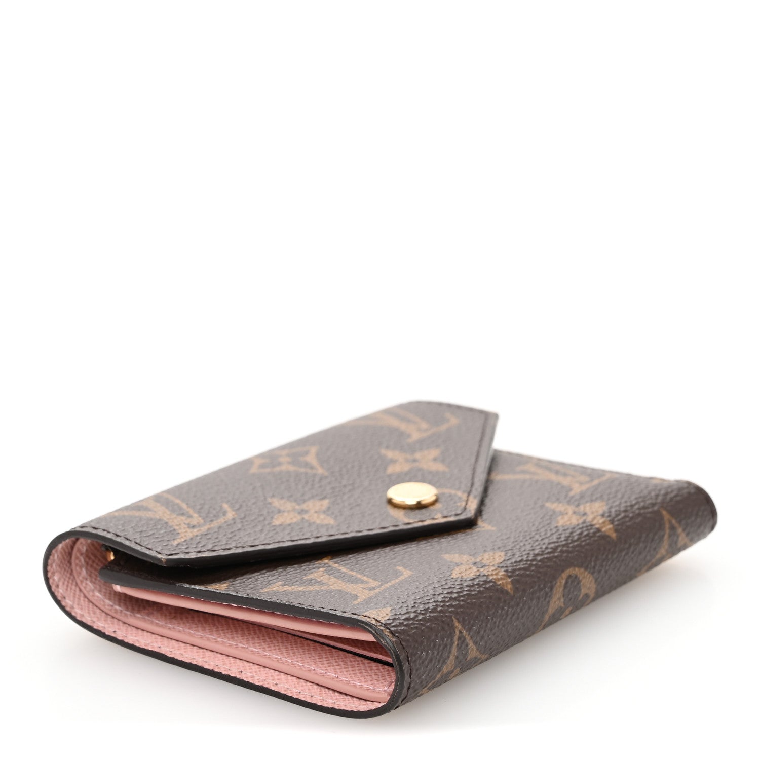Monogram Victorine Wallet Rose Ballerine