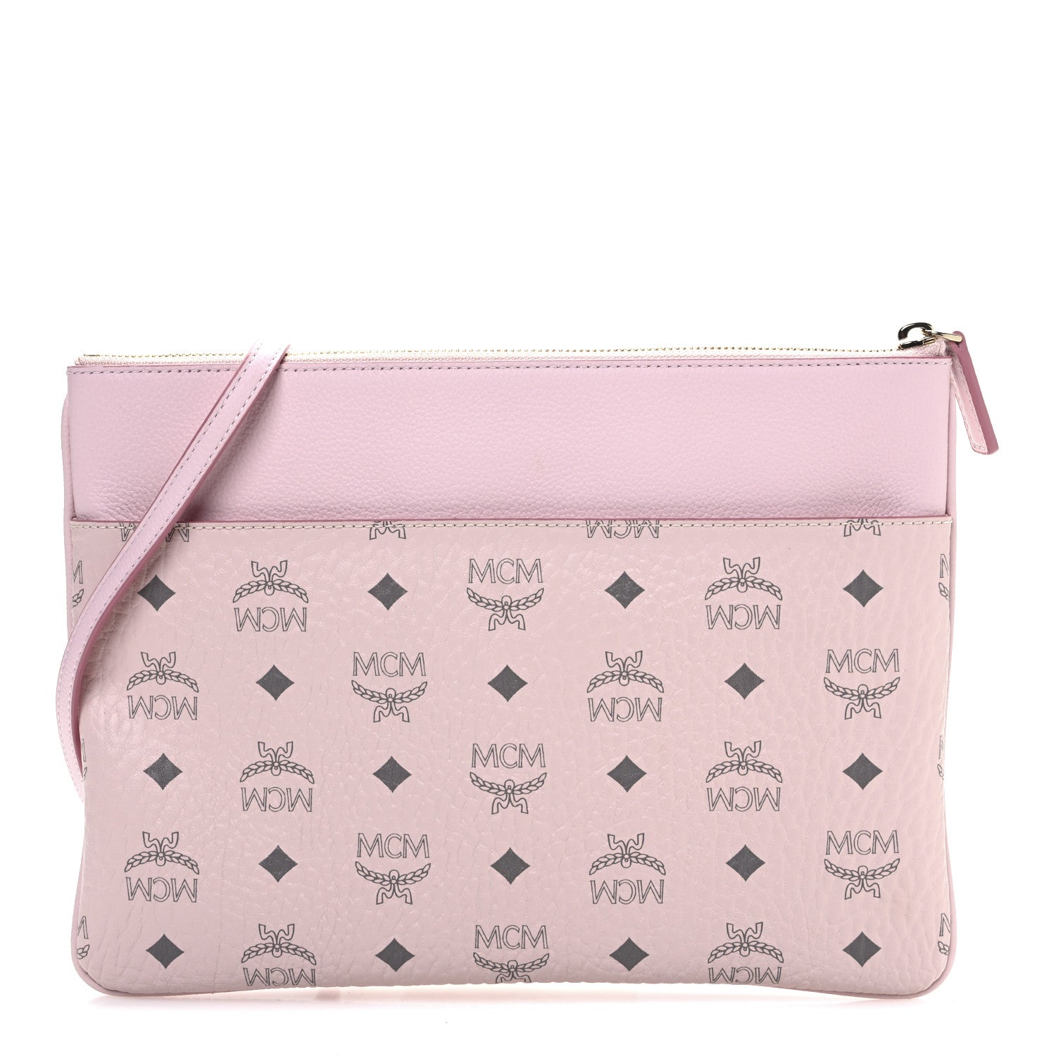 Visetos Medium Crossbody Pouch Powder Pink