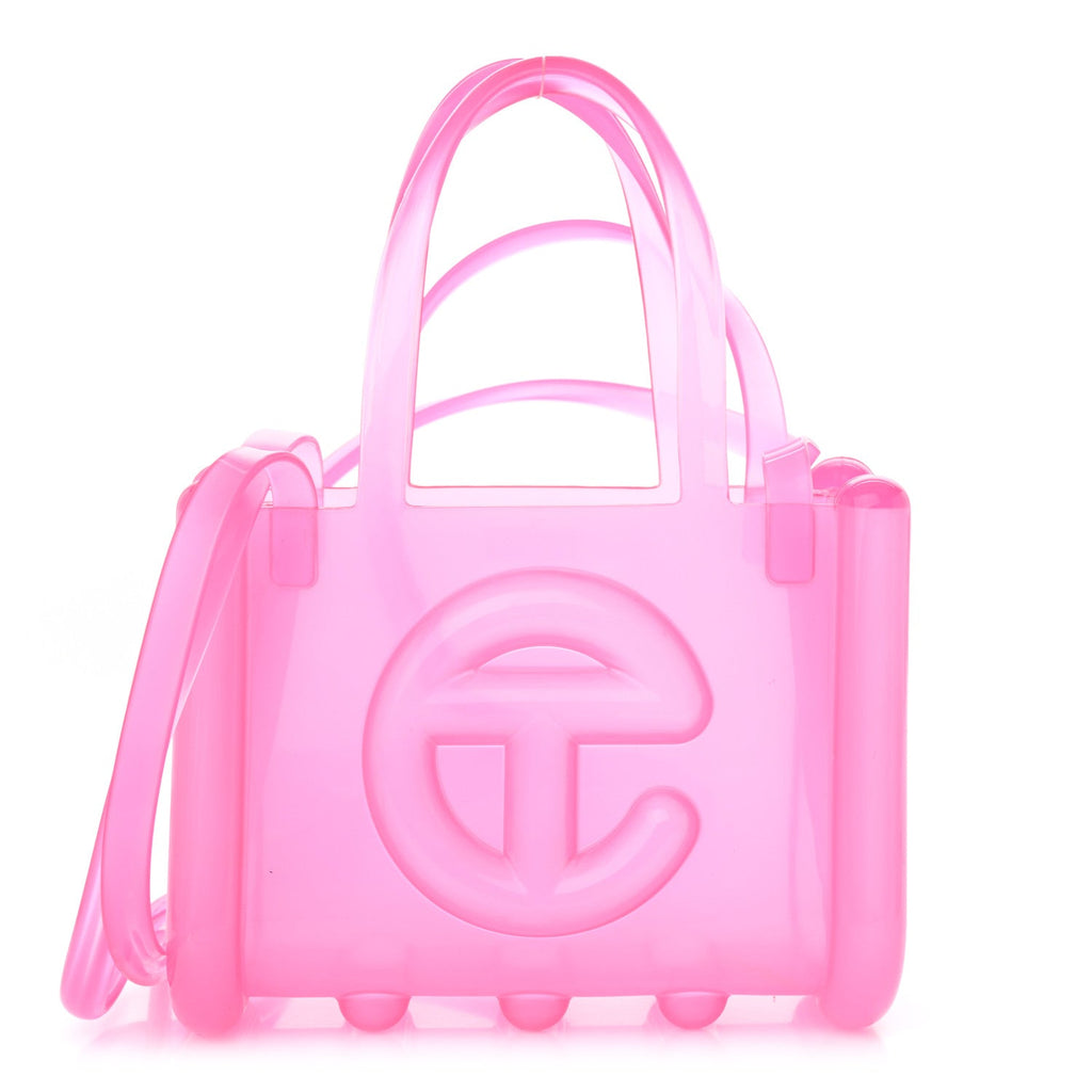 x MELISSA Jelly Small Shopping Bag Clear Pink
