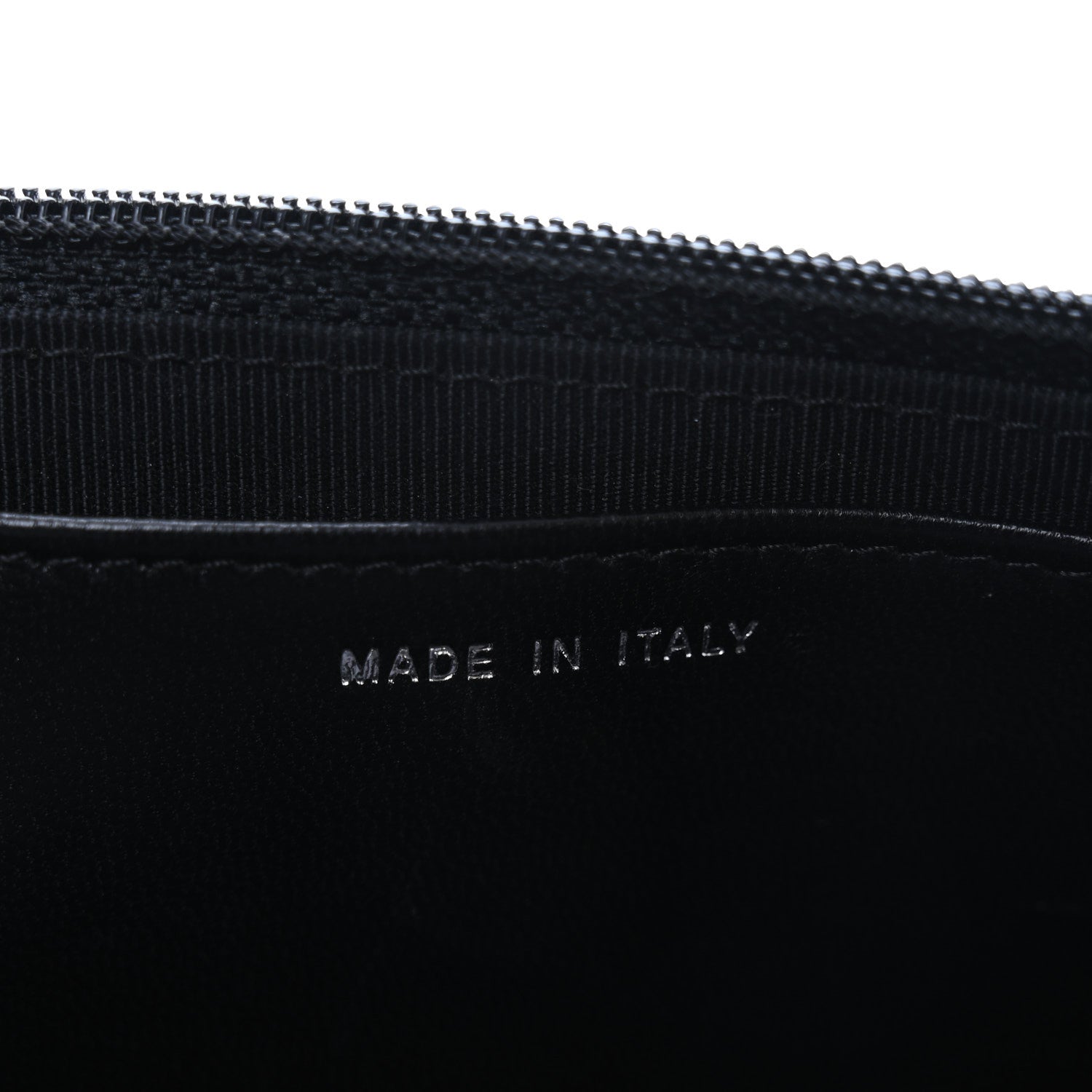 Lambskin Mademoiselle Wallet On Chain WOC Black