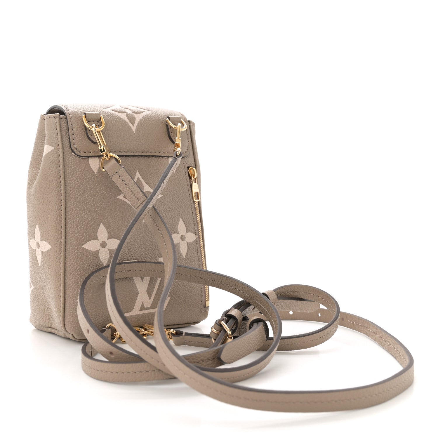 Empreinte Monogram Giant Tiny Backpack Tourterelle Cream