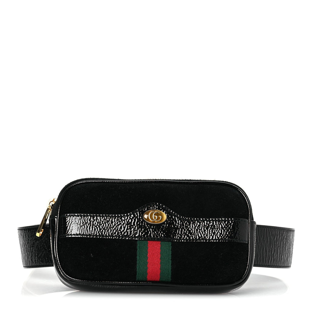 Suede Patent Ophidia Belted iPhone Case 85 34 Black