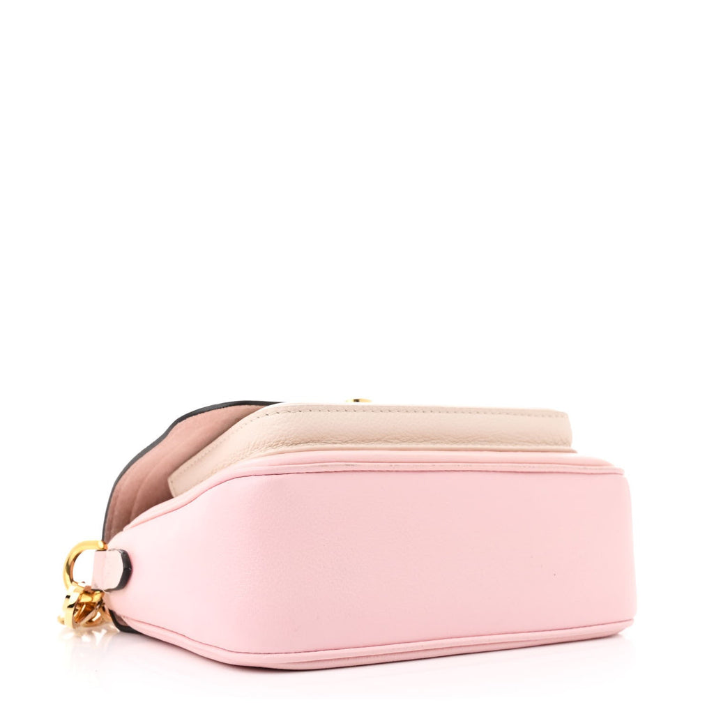 Grained Calfskin Lockme Tender Rose Water
